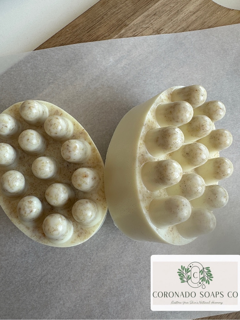 No fragrance Goats milk & blended oats Soap bar sold individually - Picture 1 of 3